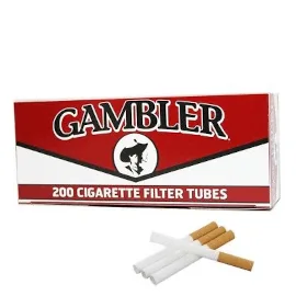 Coupon for 1 Box of Gambler Cigarette Tubes